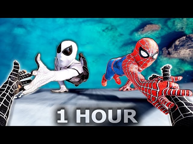 TEAM SPIDER-MAN Action Story In REAL LIFE ( 1 HOUR ) || Special Parkour POV