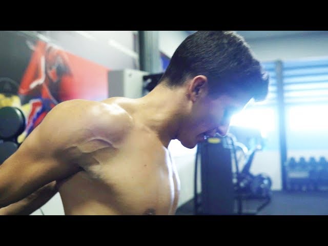 Marc Marquez hits the gym for the MotoGP season