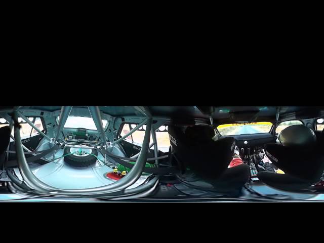 Quick 360 video clip from onboard our SKODA Fabia R5