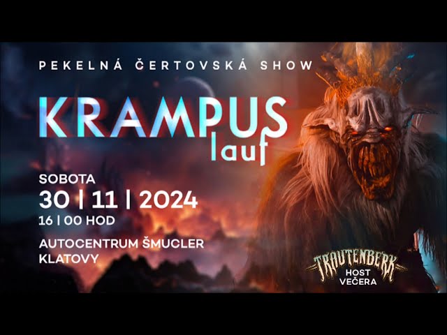 Pozvánka na Krampus v Klatovech 2024