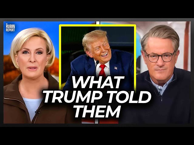 MSNBC Hosts Shock Audience by Disclosing Details of Their Secret Trump Meeting