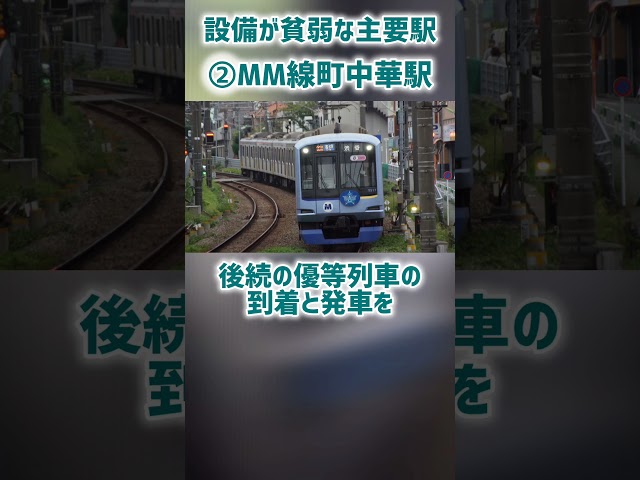 設備が貧弱過ぎる主要駅①