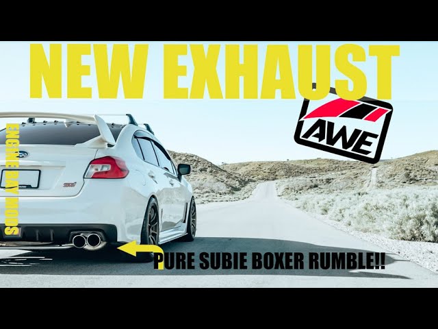 AWE Touring Exhaust Subaru WRX STI Install Review