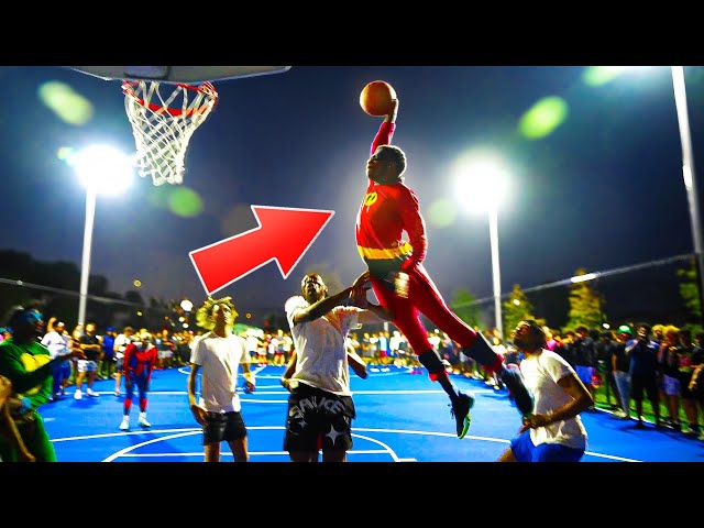 SUPERHEROES vs PARK HOOPERS...