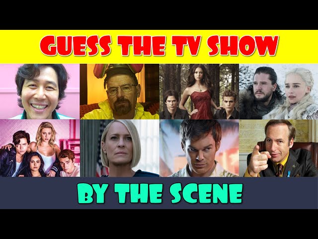 Guess the TV Series by the Scene | Can You Guess the TV Shows?