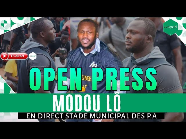 Open Presse Modou Lô en direct des Parcelles Assainies #wiwsport