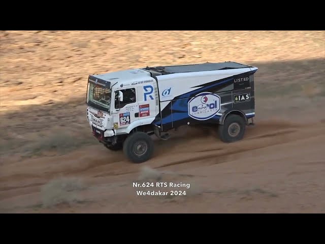 Nr.624 RTS Racing, Steven Rotsaert, Benny Raes, Didier Lins, We4dakar 2024