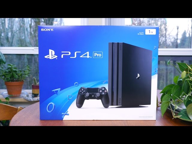 PlayStation 4 Pro Unboxing, Setup and First Impressions