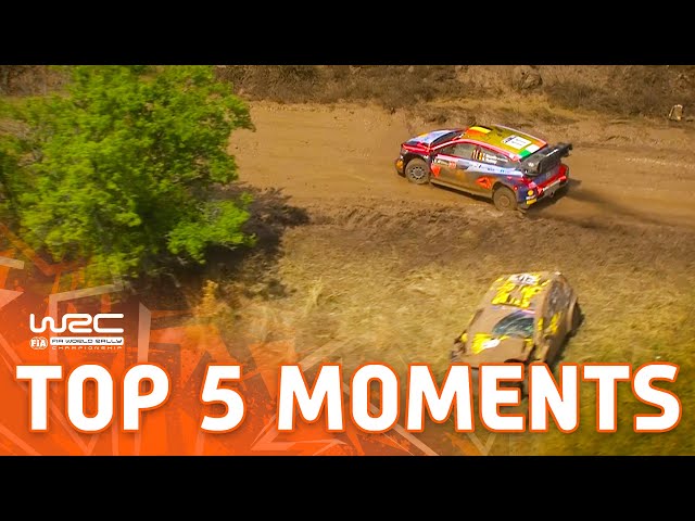 Top 5 Moments | WRC EKO Acropolis Rally Greece 2023