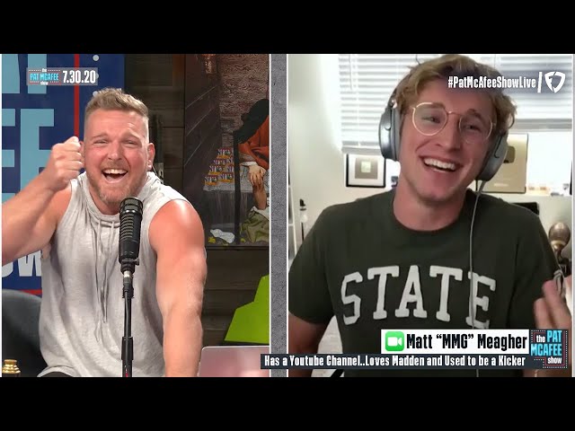 I Was on the Pat McAfee Show!