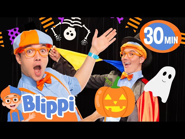 Blippi Has a Magical Halloween - Blippi | Educational Videos for Kids