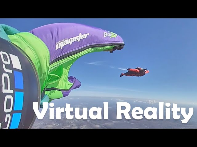 Wingsuiting in Virtual Reality (3D)