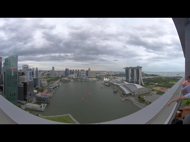 Mr Nor 360 VR on Singapore City Downtown