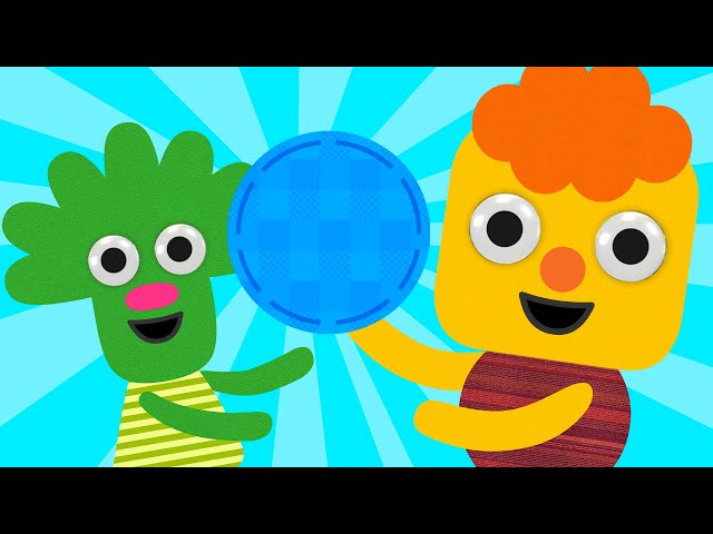 Make A Circle 🔵 | Noodle & Pals | Songs For Children