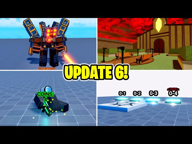 UPDATE 6! - SUPER BOX SIEGE DEFENSE NEW UPDATE!! | CAMPAIGN MODE! (ROBLOX)