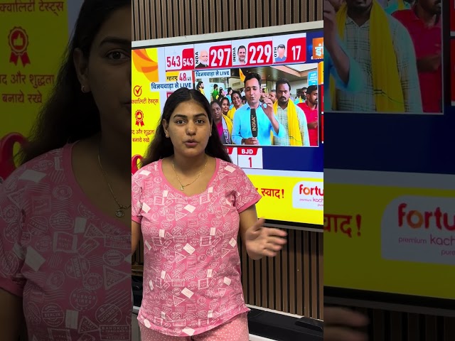 Exit poll के रुझान #monikasharma #youtubeshorts #funny #new #bjp #exitpoll #congress #me #ad #delhi