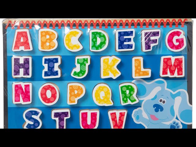 Blues Clues Toy Learning Videos For Kids Toddlers Learning The Alphabet Learn ABC’s with Blue!