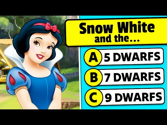 Can You Pass This Disney Princess Quiz? 👸🏻👑 Disney Trivia Quiz