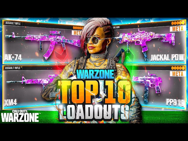 TOP 10 *BROKEN* META Loadouts in Warzone 4