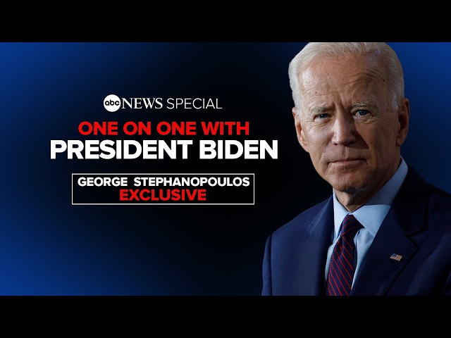 Full interview: One-on-one with President Biden l ABC News Exclusive