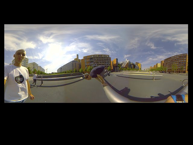 World's first 360° Parkour Run ( Test-Video )