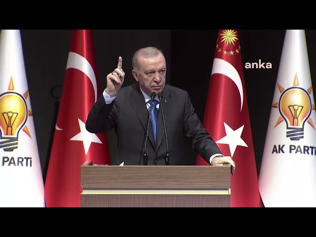 Cumhurbaşkanı Erdoğan, AK Parti Genişletilmiş İl Başkanları Toplantısı'nda konuşuyor