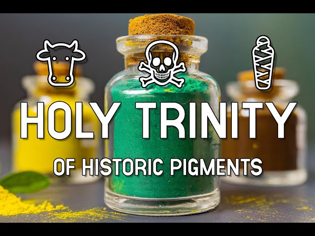 Rightfully banned.. The holy trinity of historic pigments