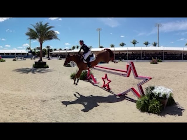 360 degree VR OUT TAKES - EQUESTRIAN JUMPING