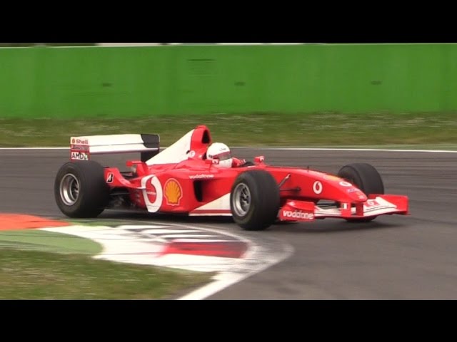 Ferrari F1 V10 Pure Sound at Monza Circuit - Ferrari F2001, F2002 & F2005