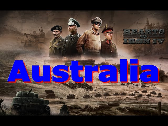 Hearts of Iron IV Gameplay moded Australia PART 5 Naval Invasion Fail