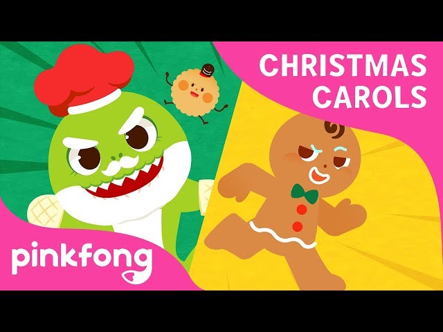 Baby Shark vs Gingerbread Man | Christmas Carol | Pinkfong Songs for Children