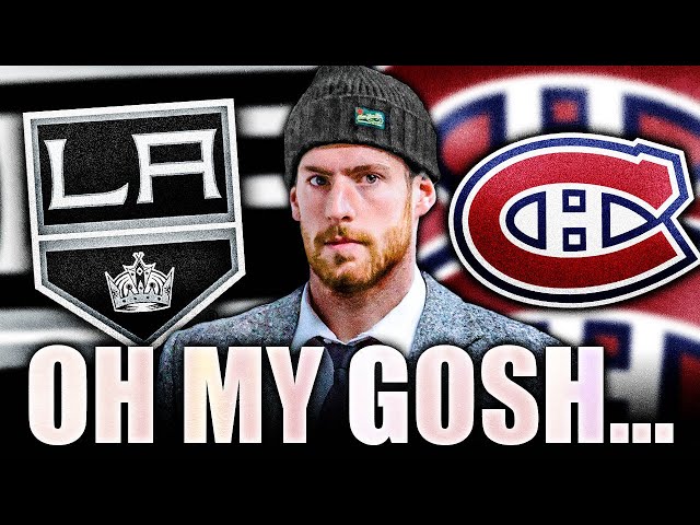 PIERRE-LUC DUBOIS CONFIRMS HABS TRADE TALKS & BLAMES THE LA KINGS… CRAZY INTERVIEW