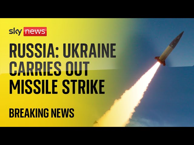 Russia's defence ministry: Ukraine hits Russia with US long-range missiles