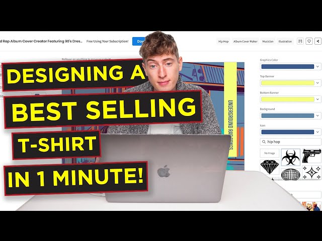 Are Placeit T-shirt Designs All Copyrighted? And Creating a Best Seller in under a minute!