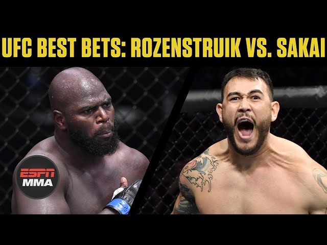 UFC Best Bets: Jairzinho Rozenstruik vs. Augusto Sakai | ESPN MMA