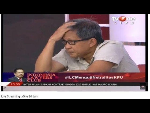 ILC TV One Semalam, Rocky Gerung Pegang Kepala Saat KPU Bicara & Reaksi Karni Ilyas