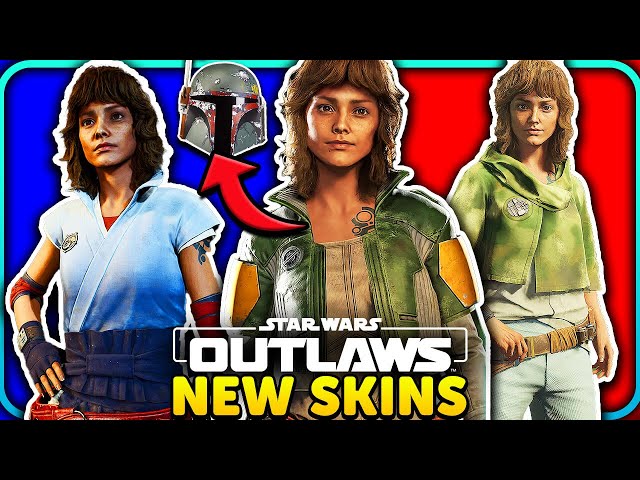 NEW Star Wars Outlaws Skins! Boba Fett Skin! Cartel Ronin, Endor + More!