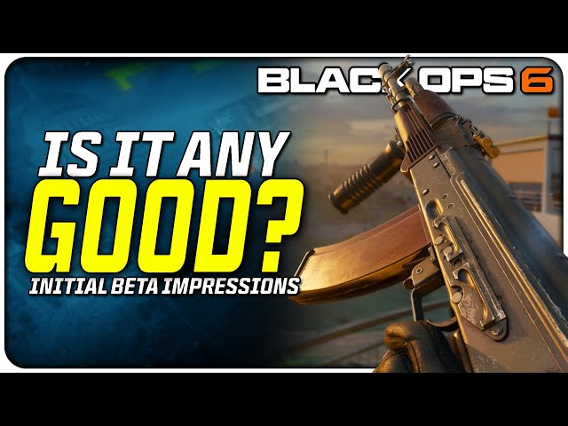 Is Black Ops 6 Any Good? | (My Initial Beta Impressions)