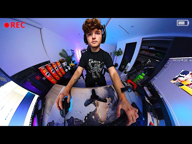 when you accidentally record in 360°