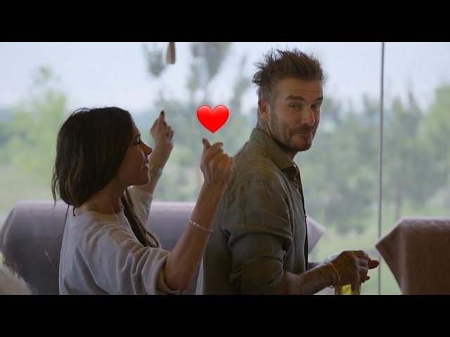 'BECKHAM' | Netflix - David & Victoria dancing (Dolly Parton, Kenny Rogers - Islands In the Stream♬)