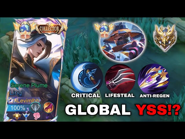 LING FASTHAND VS GLOBAL YI SUN SHIN IMMORTAL RANK IN SOLO RANKED (MUST WATCH)!! - MLBB