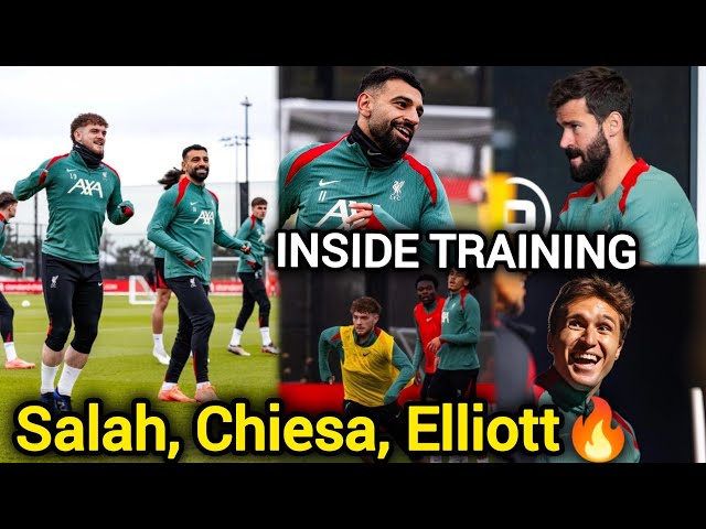 Inside Training: Liverpool Players Sharpen Skills with U21s Amidst International Break🔥