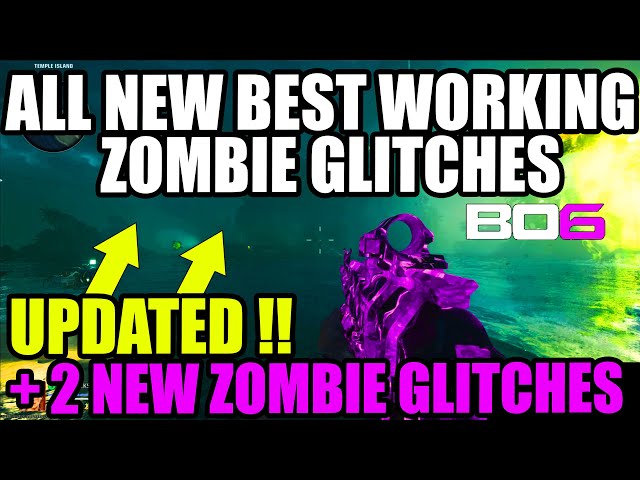 BO6 ZOMBIE GLITCH: *UPDATED* ALL NEW WORKING ZOMBIE GLITCHES BO6 ALL BEST GLITCHES BO6 ZOMBIES BO6