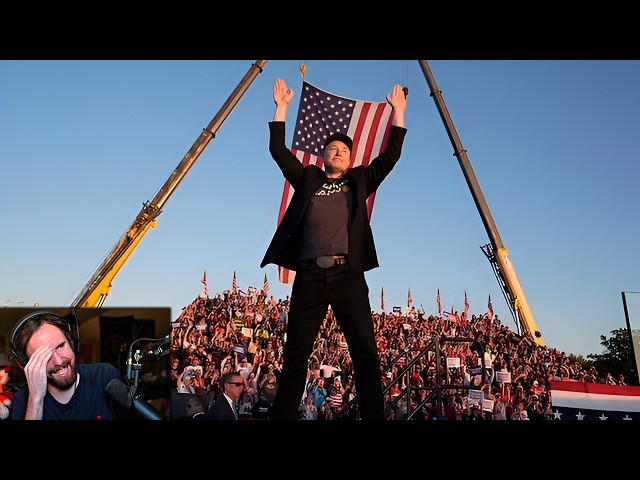 Trump & Elon Rally Is Wild