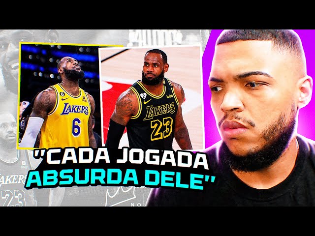 LEBRON JAMES E SUAS MELHORES JOGADAS DA CARREIRA | Cortes Jota Jogadas