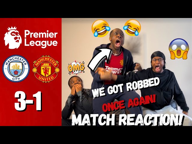 MAN UTD FANS GO CRAZY🤬REACTING TO MAN CITY 3-1 MAN UTD | MATCH REACTION