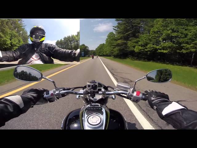 Dbest1a Test Rides a Suzuki M50 at Americade ... Video 1