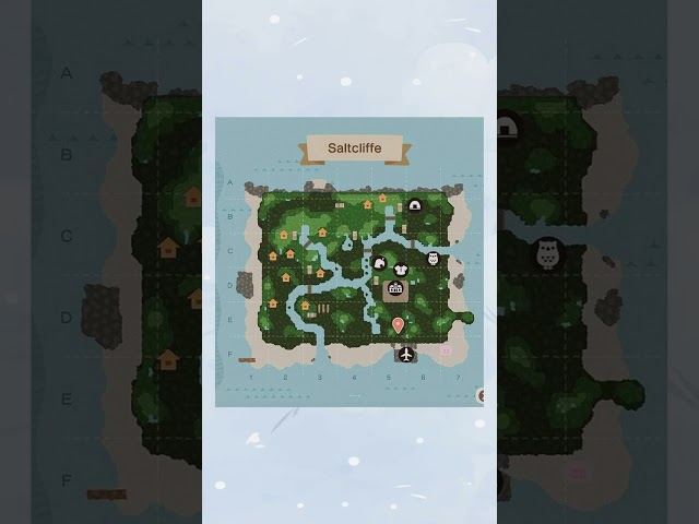 all SIX of my ACNH island maps from start to finish!