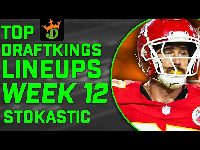 Building a Week 12 DraftKings Lineup w/ Single Lineup Sims | NFL DFS Picks & Strategy