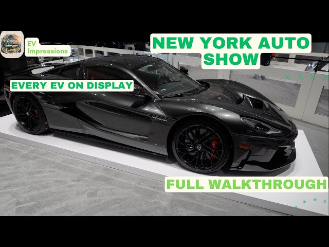 A tour of every EV at the New York International Auto Show 2024 - Rimac, Macan, ID.7, and more!